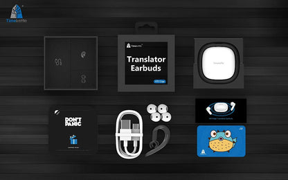 Timekettle WT2 Edge/W3 Simultaneous Translator Earbuds Voice Multi Languages Translate Headset for Business Travel Meeting