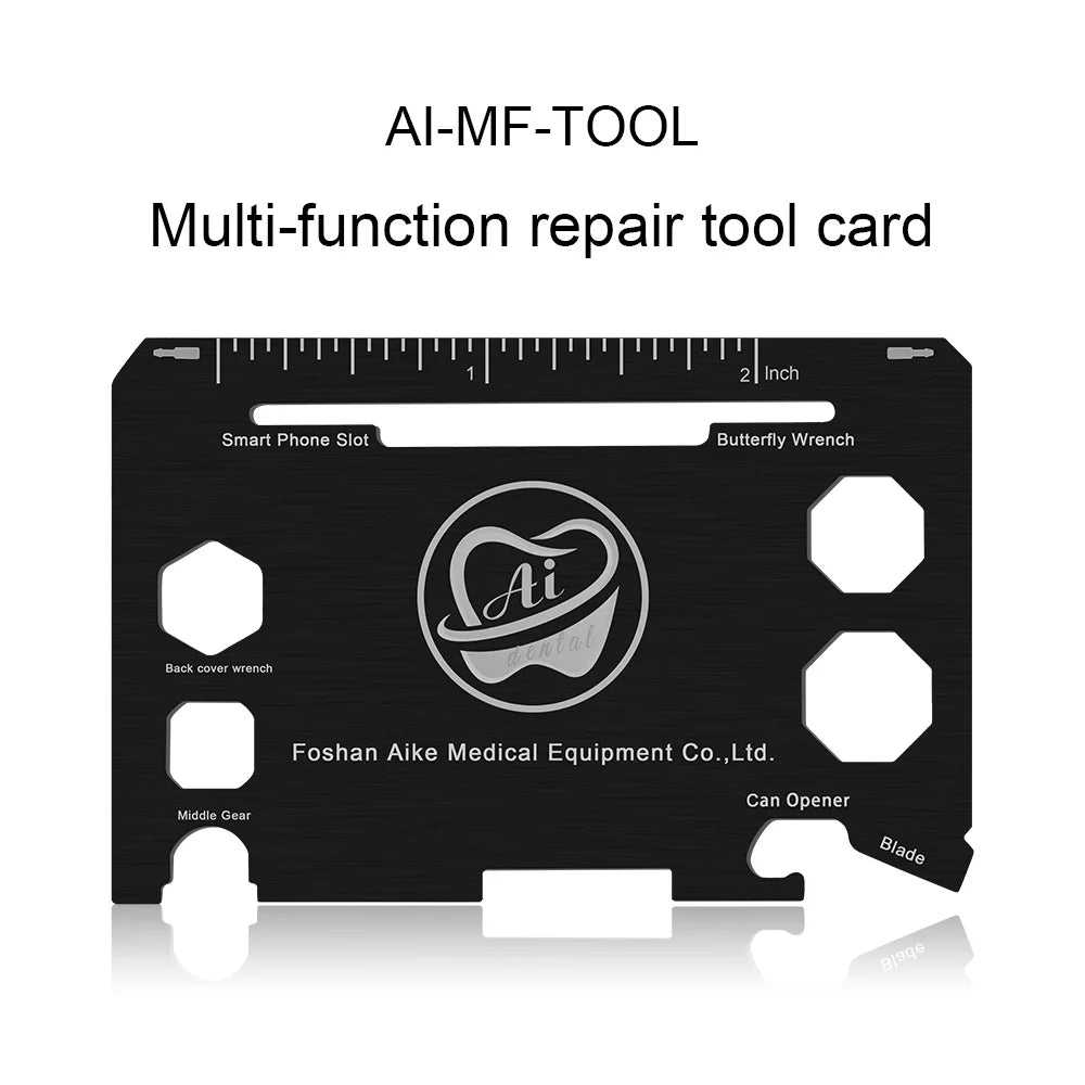 Dental Professional Repair Kit Low Speed/High Speed Handpiece/Accessories Card Key AI-MF-TOOL/AI-CA-TOOL/AI-AT-TOOL