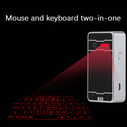 Virtual Laser Keyboard Phone Bluetooth Wireless Projector Phone Keyboard For Computer Iphone Pad Laptop With Mouse Function