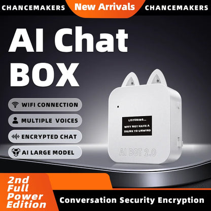 AI Robot Chat Box  Voice Recognition  Artificial Intelligence Friend Toy Gift Interactive Emotional  Accompany Machine For Child