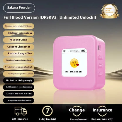 Xiaozhi Ai Voice Robot Intelligent Dialogue Conversation Customizable Encryption Personality Role Ai Companion Kids Gift