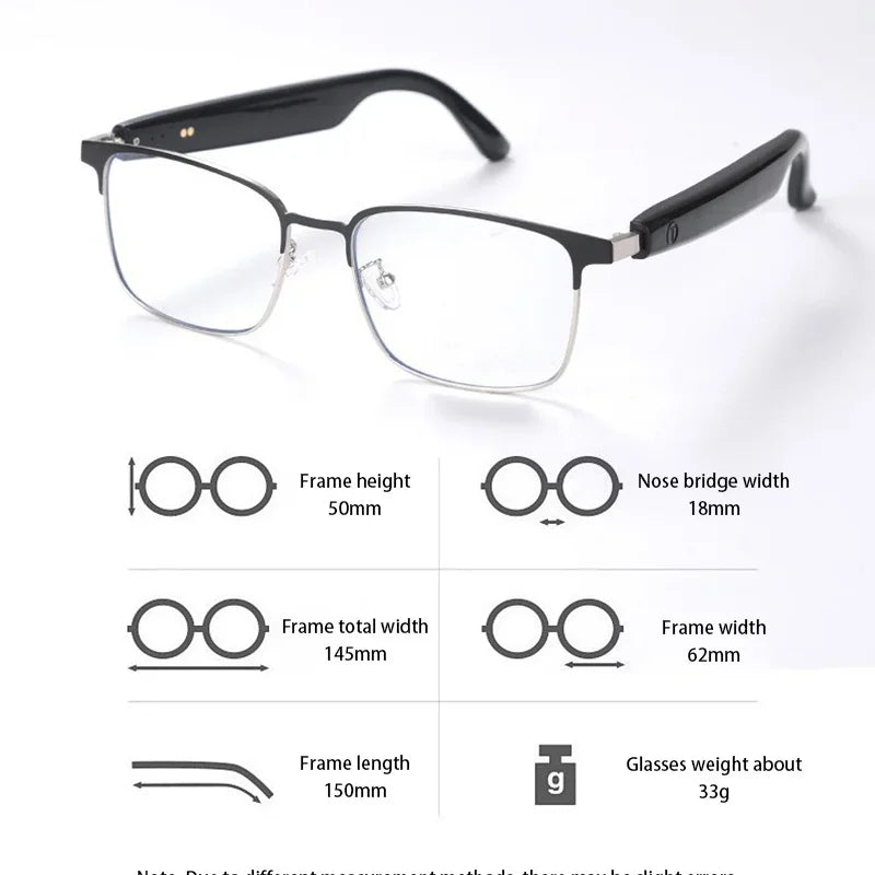 Xiaomi Intelligent Ai Translation Glasses Headphones Interpretation Sunglasses 144 Language Real-time Conference Tool