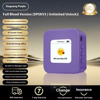 Xiaozhi Ai Voice Robot Intelligent Dialogue Conversation Customizable Encryption Personality Role Ai Companion Kids Gift