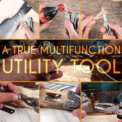 Multi-Tool Multi-Tool Alicates 24 in 1 with Professional Multi-Tool for Survival, Camping and Hunting, Gifts for Men, Dad, Husba