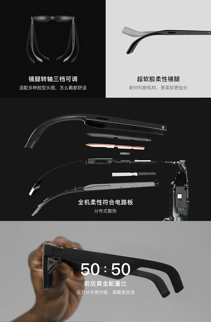 Air full series Air2pro smart AR glasses portable giant screen viewing with space projection smart electricity