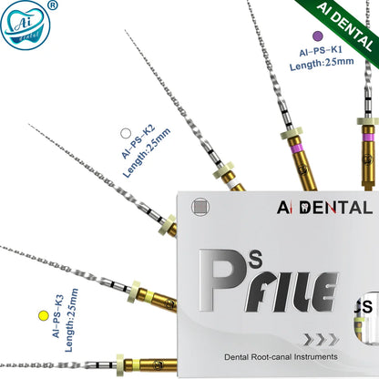 AI-PS loving File USA original model Root Canal Instrument Compatible PathFil System for Endo motor 25mm 6pcs/pack 10 sets/box