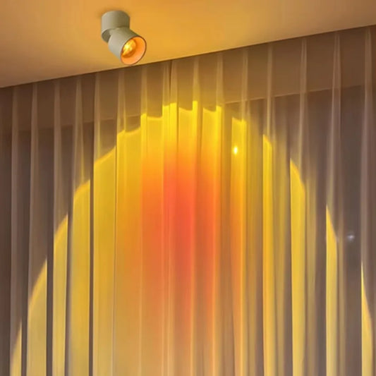 Rainbow LED Spotlight Small Mini Sunset Projection Lamp Atmosphere Night Lights Room Wall Stage Bar Decor Luminaires lighting